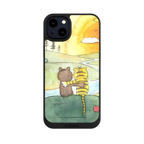 Apple iPhone 14 Plus NIVOpure Bär und Tiger Sonnenuntergang