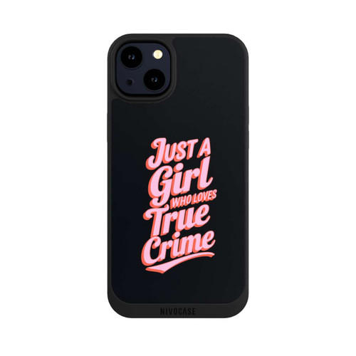 Apple iPhone 14 Plus NIVOpure Just a Girl Who Loves True Crime