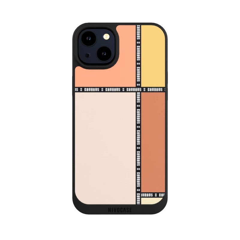 iPhone 14 Plus NIVOpure Bauhaus Squares-Pastel