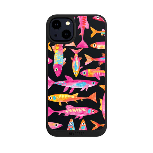 Apple iPhone 14 Plus NIVOpure Funky bunte Fisch Parade mit KI