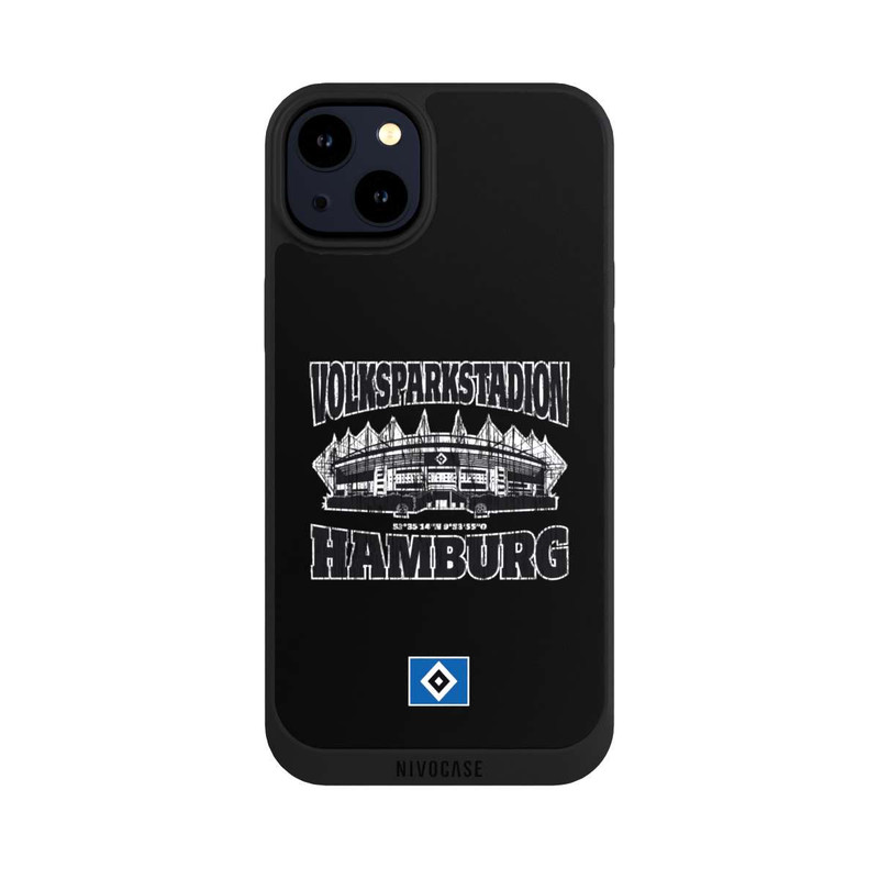 iPhone 14 Plus NIVOpure HSV Volksparkstadion Schwarz