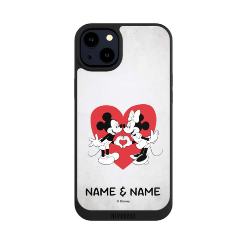 Apple iPhone 14 Plus NIVOpure Minnie und Micky Personalisierbar