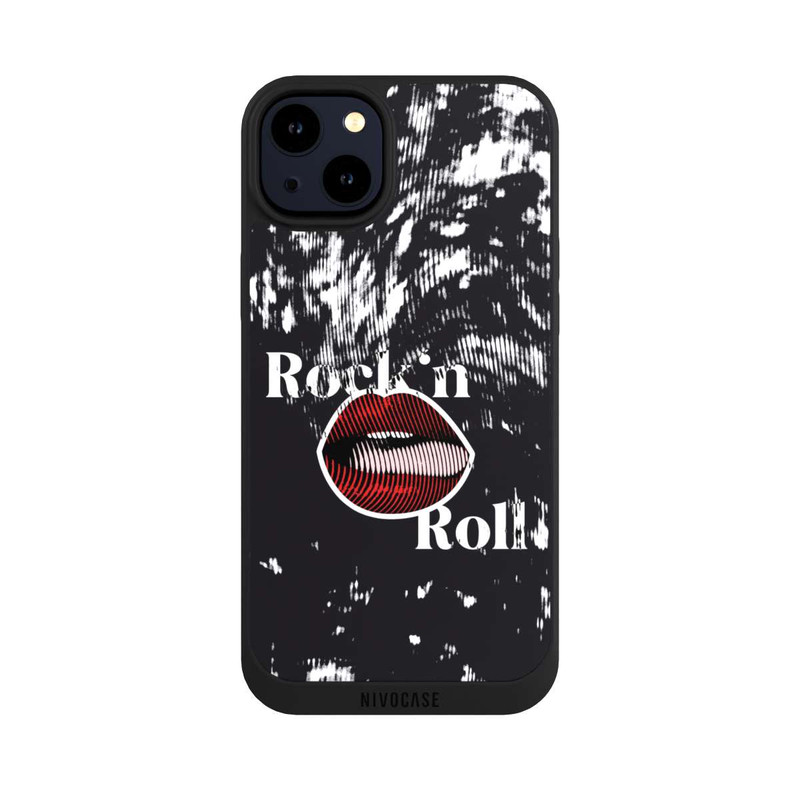 iPhone 14 Plus NIVOpure Rock 'n Roll Grid Art