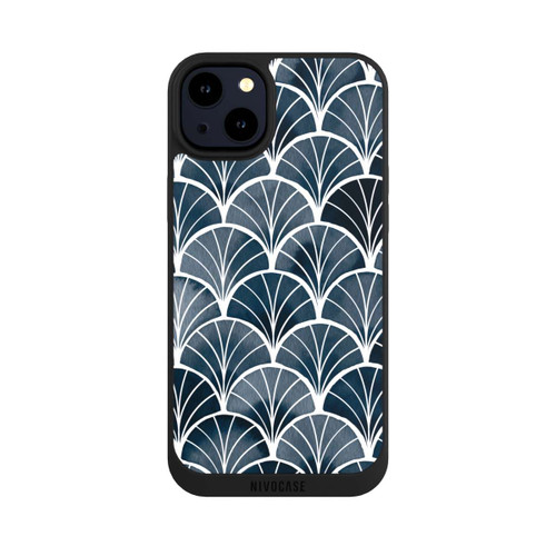 Apple iPhone 14 Plus NIVOpure Botanische Brise Art Deco Grau