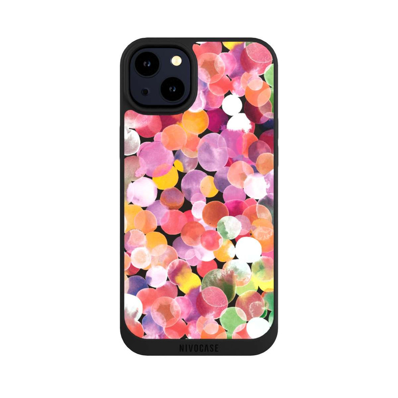 iPhone 14 Plus NIVOpure Colorful Watercolor Dots