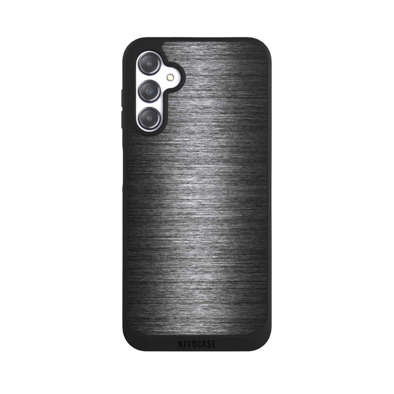 Galaxy A14 5G NIVOpure Metal Look - Anthrazit