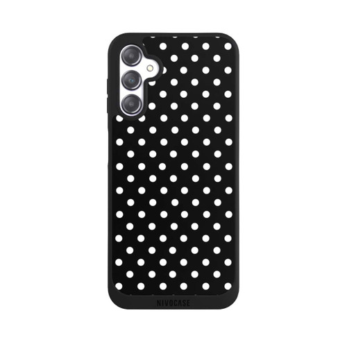 Samsung Galaxy A14 5G NIVOpure Confettis blancs sur fond noir