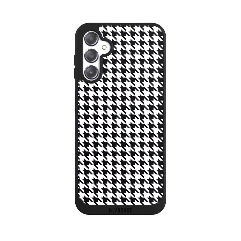 Galaxy A14 5G NIVOpure Houndstooth black-white