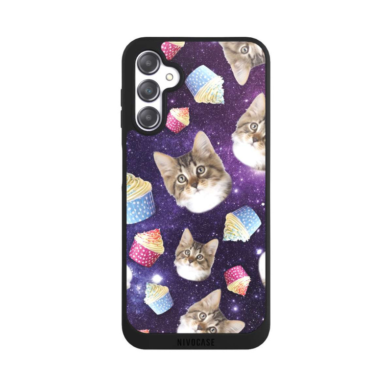 Galaxy A14 5G NIVOpure Crazy Galaxy - Space Cats