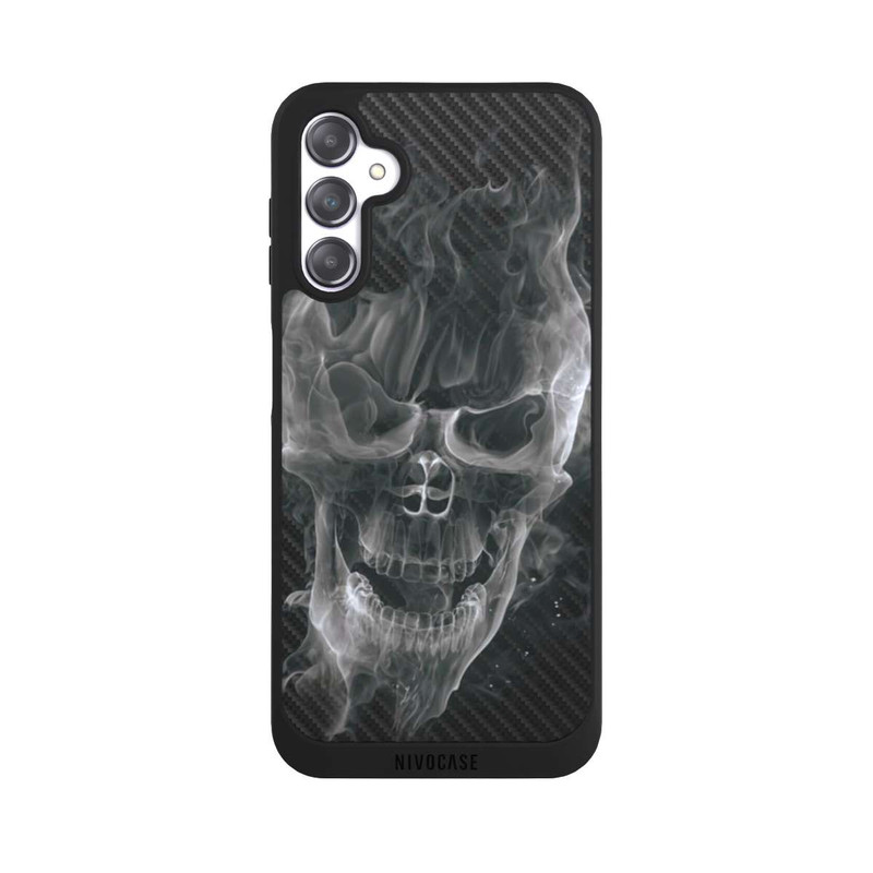Galaxy A14 5G NIVOpure rauchender Totenkopf Carbon