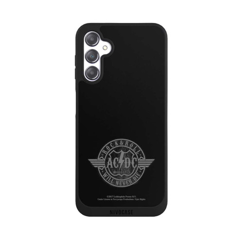 Samsung Galaxy A14 5G NIVOpure ACDC Rock and Roll Grau