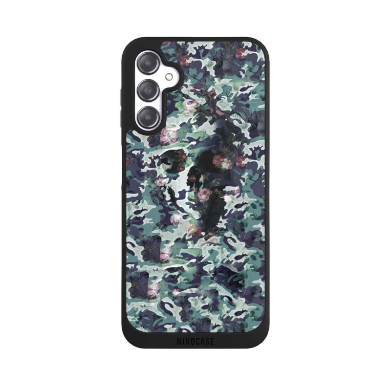 Galaxy A14 5G NIVOpure Camouflage-Totenkopf