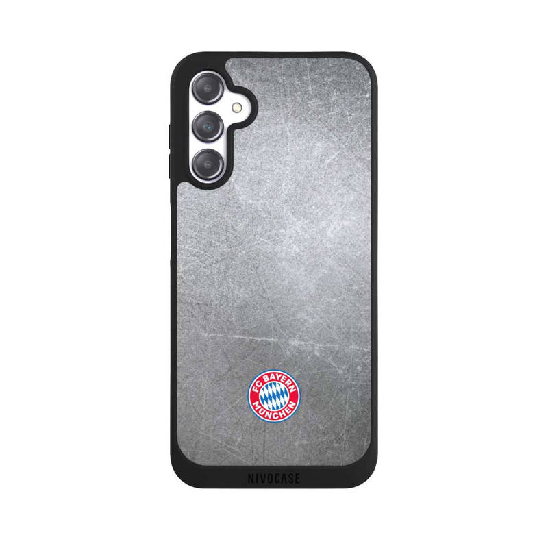 Galaxy A14 5G NIVOpure Klassisches FCB Logo Klein - Bunt auf Metalllook