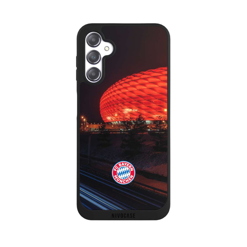 Galaxy A14 5G NIVOpure Allianz Arena bei Nacht FCB