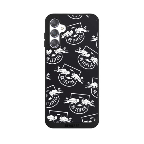 Samsung Galaxy A14 5G NIVOpure Logos RB Leipzig Weiß auf Schwarz