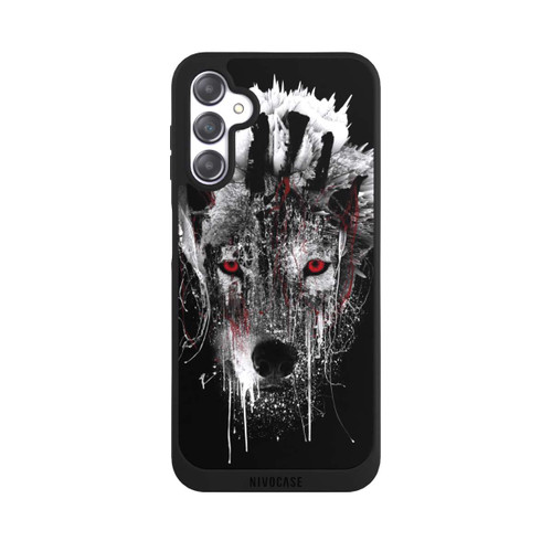 Samsung Galaxy A14 5G NIVOpure Rote Augen Wolf