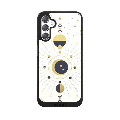 Samsung Galaxy A14 5G NIVOpure Abstrakter Rose-Gold-Look