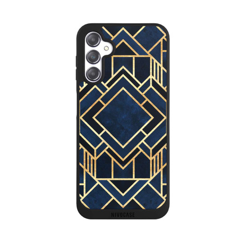 Samsung Galaxy A14 5G NIVOpure Impression Art Déco Bleu Or