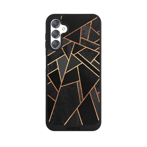 Samsung Galaxy A14 5G NIVOpure Schwarze Nacht Gold Druck