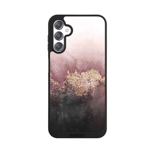 Samsung Galaxy A14 5G NIVOpure Rosa Himmelsstaub Golddruck