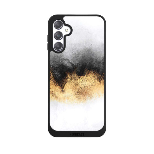 Samsung Galaxy A14 5G NIVOpure Gris Ciel Poussière Or Imprimé