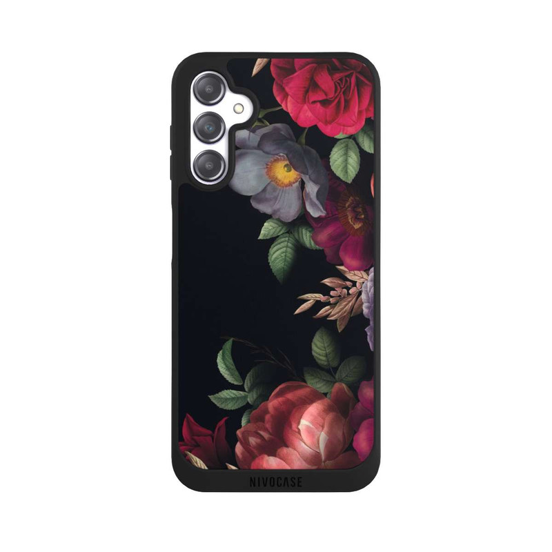 Galaxy A14 5G NIVOpure Fleurs sur noir