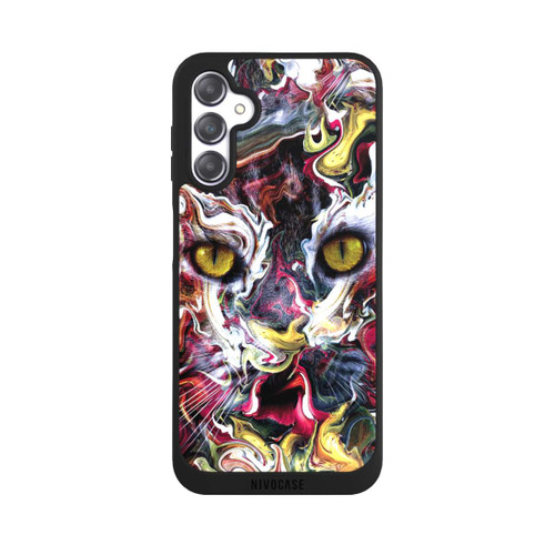 Samsung Galaxy A14 5G NIVOpure Katze Abstrakt