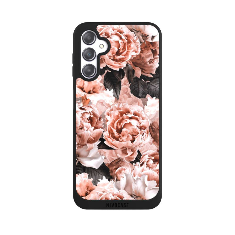 Galaxy A14 5G NIVOpure Papier Peint Fleur Vintage