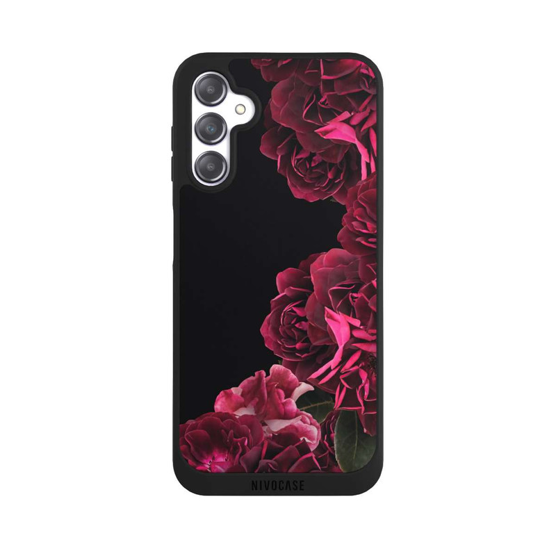 Galaxy A14 5G NIVOpure Roses Vintage sur Fond Noir
