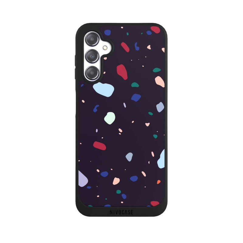 Galaxy A14 5G NIVOpure Moderner dunkel abgerundeter Terrazzo