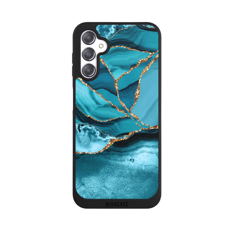 Galaxy A14 5G NIVOpure Eisblaue Marmor Landschaft