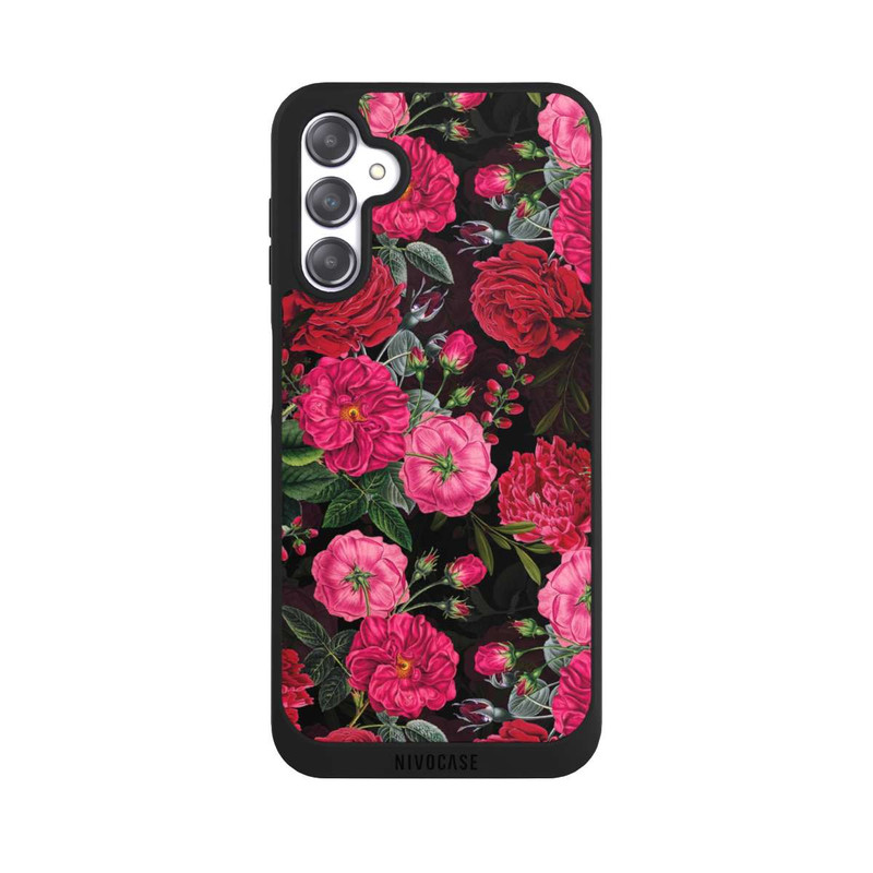 Galaxy A14 5G NIVOpure Pink und Rote Blumen