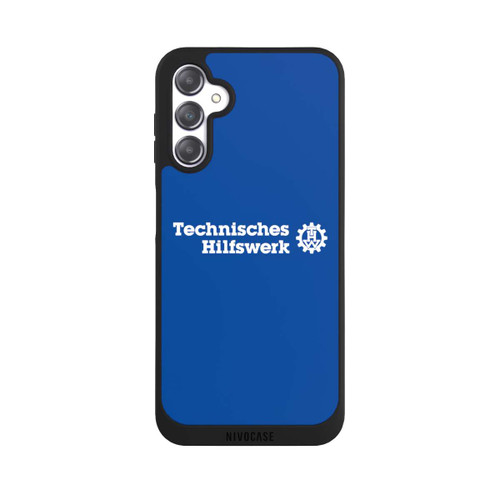 Samsung Galaxy A14 5G NIVOpure Technisches Hilfswerk Logo Blau