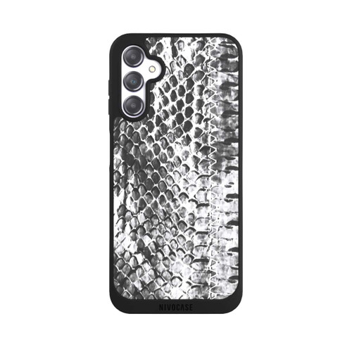 Samsung Galaxy A14 5G NIVOpure Schlangenmuster in Holzkohle