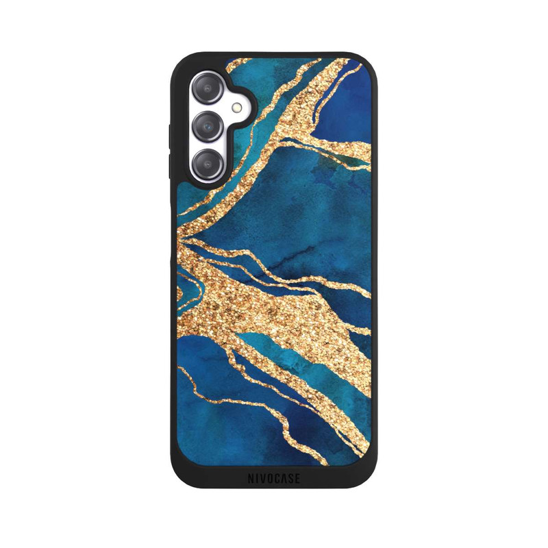 Galaxy A14 5G NIVOpure Pierre précieuse Or Bleu