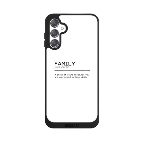 Samsung Galaxy A14 5G NIVOpure Zitat Familie Seltsam (englisch)