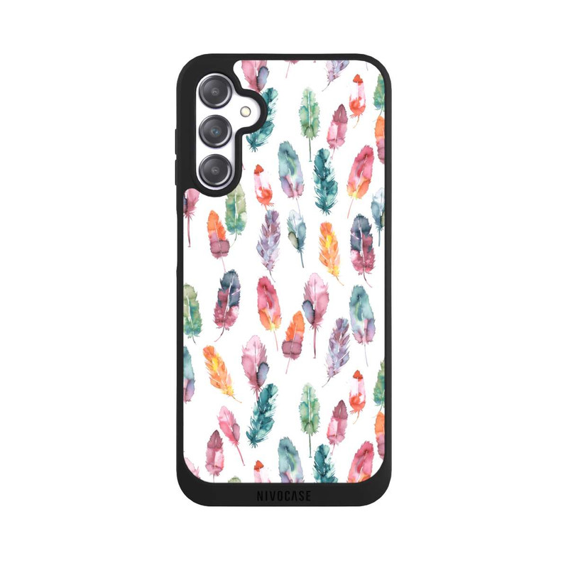 Galaxy A14 5G NIVOpure Boho Watercolor Feathers