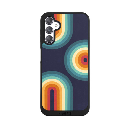 Samsung Galaxy A14 5G NIVOpure Double Rainbow on Blue