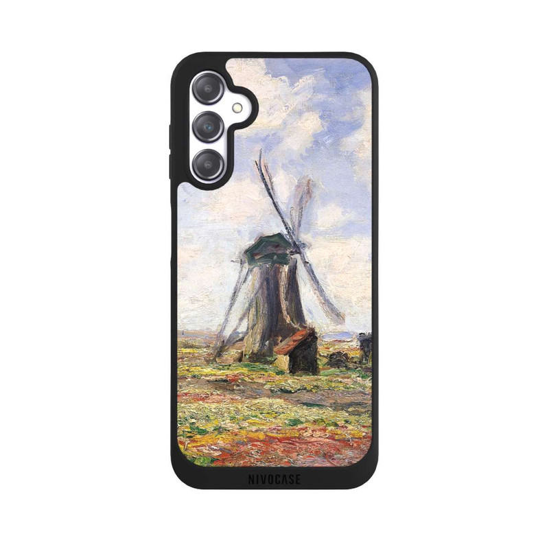 Galaxy A14 5G NIVOpure Tulip Fields with the Rijnsburg Windmil by Claude Monet