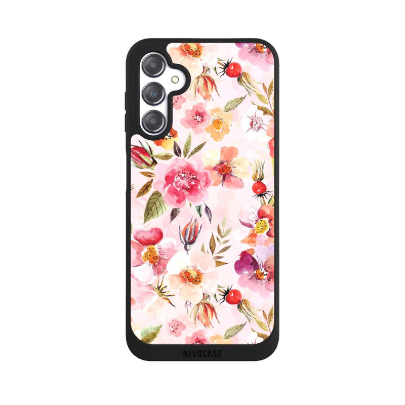 Galaxy A14 5G NIVOpure Hagebuttentapete Rosa Frühling