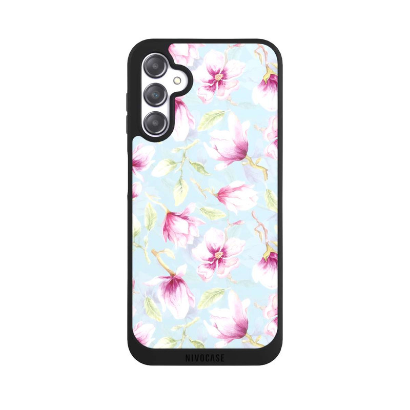 Galaxy A14 5G NIVOpure Magnolien auf Blau
