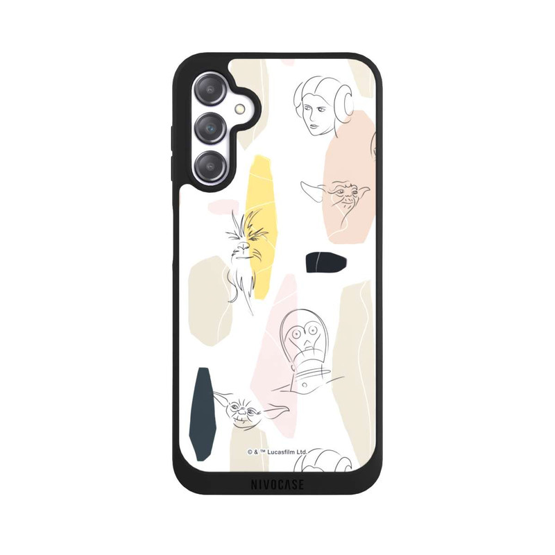 Galaxy A14 5G NIVOpure Helle Seite Line Art