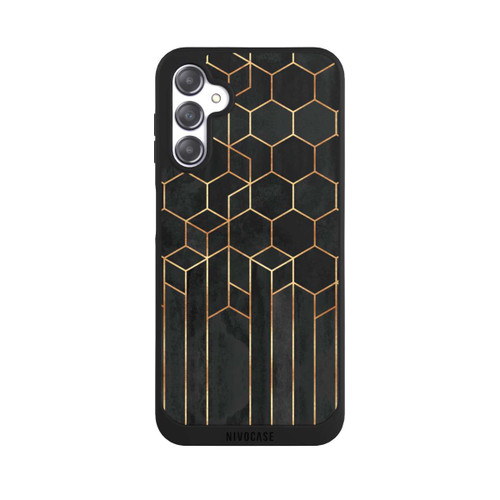 Samsung Galaxy A14 5G NIVOpure Hexagones noirs