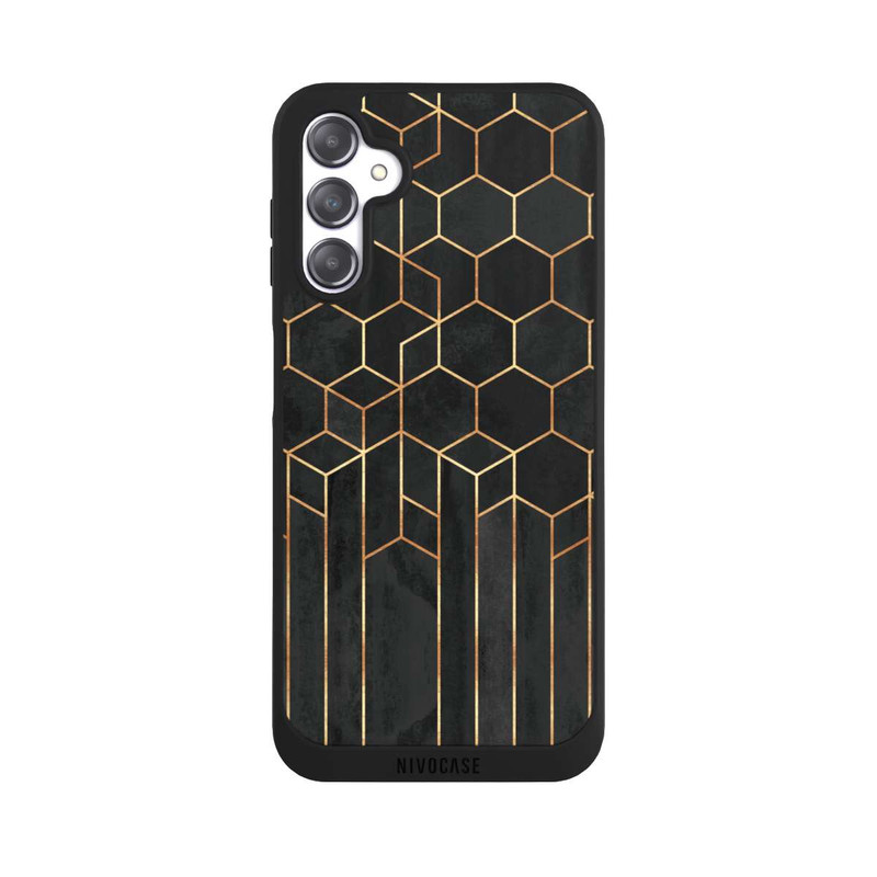 Galaxy A14 5G NIVOpure Hexagones noirs