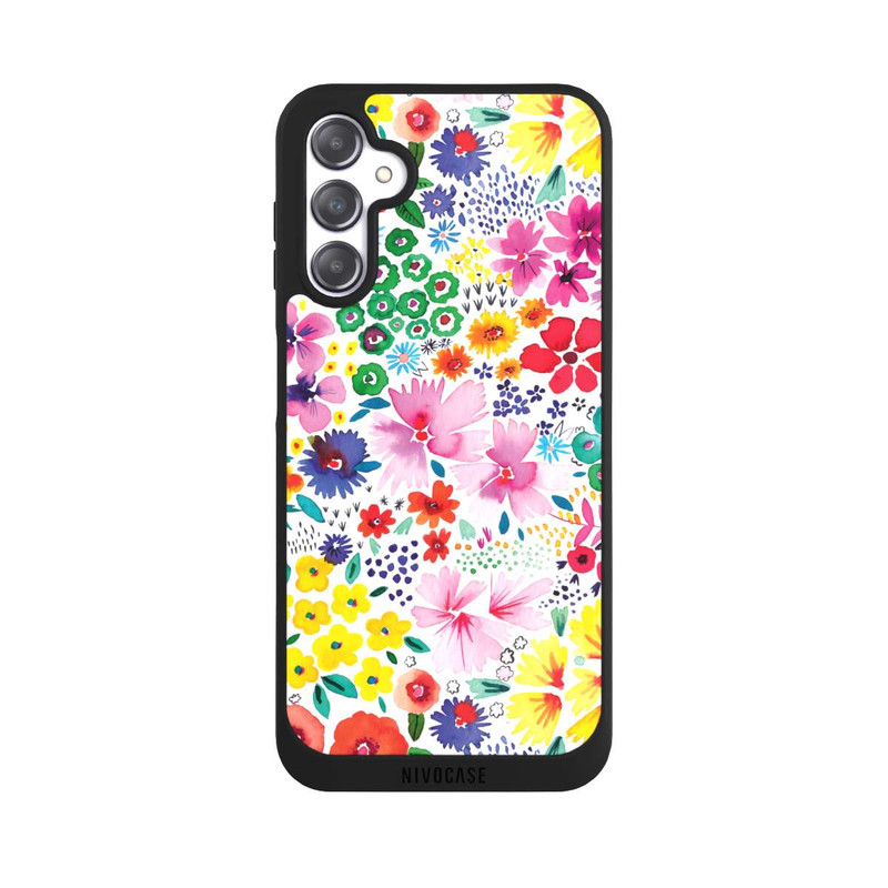 Galaxy A14 5G NIVOpure Kunstvolle kleine Frühlingsblumen
