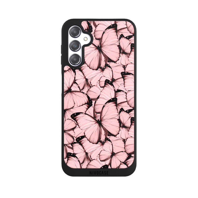 Galaxy A14 5G NIVOpure Rosa Schmetterling-Muster