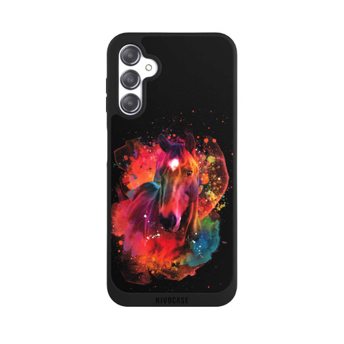 Samsung Galaxy A14 5G NIVOpure Pferd Colorful Sprayart