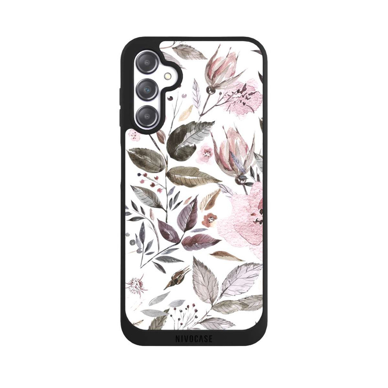 Galaxy A14 5G NIVOpure Aquarell braune Rosenblüten
