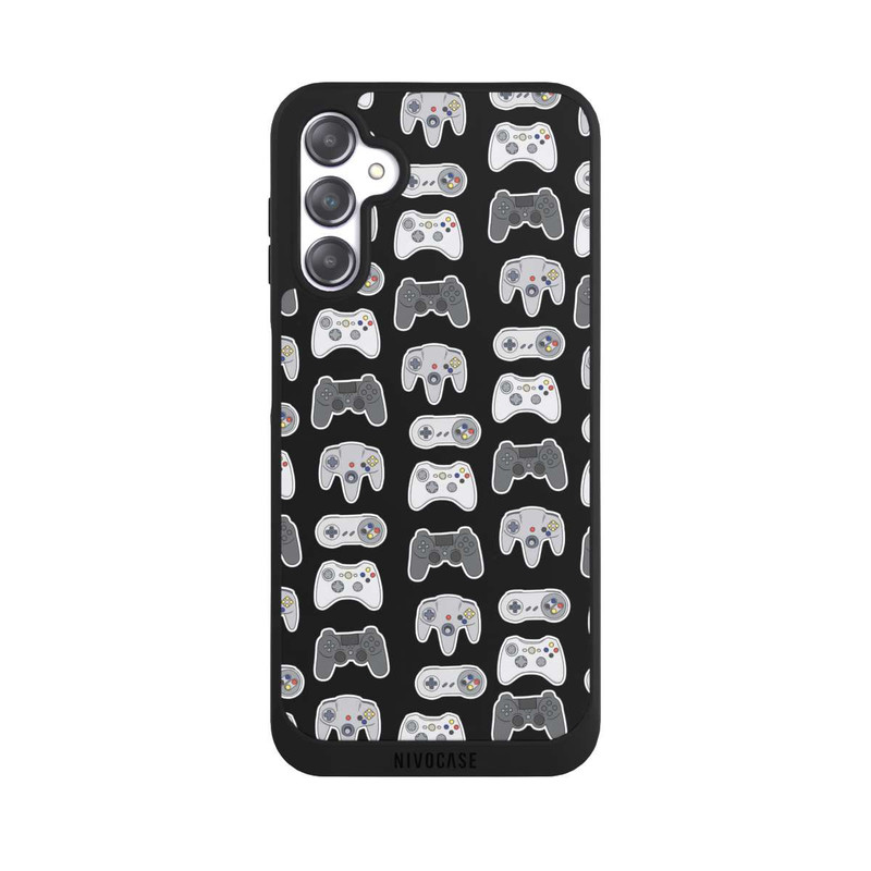 Galaxy A14 5G NIVOpure Controller Pattern Black Background