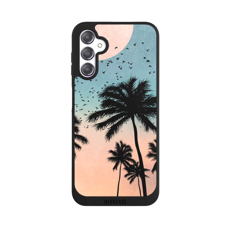 Galaxy A14 5G NIVOpure Sonnenaufgang Palmen